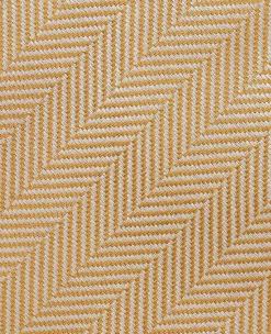 Beige Herringbone Seven Fold Silk Tie