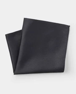 Black Pocket Square
