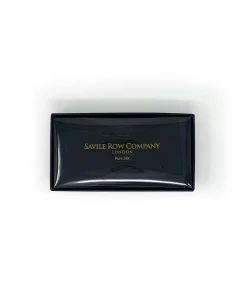 Black Self Bow Silk Tie