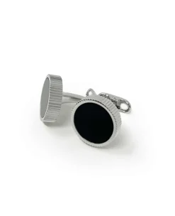 Black Semi Precious Stone Cufflinks