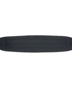 Black Silk Cummerbund