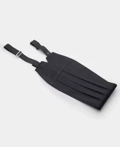 Black Silk Cummerbund
