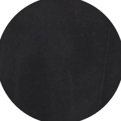 Black Stretch Cotton Classic Fit Flat Front Chinos