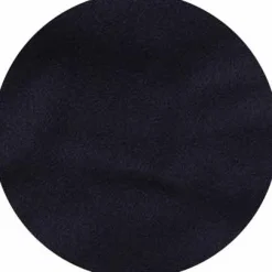 Black Virgin Wool Fringed Scarf