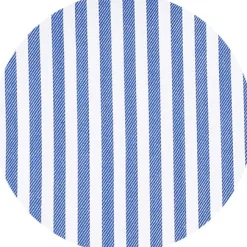 Blue Bengal Stripe Windsor Collar Classic Fit Formal Shirt - Double Cuff
