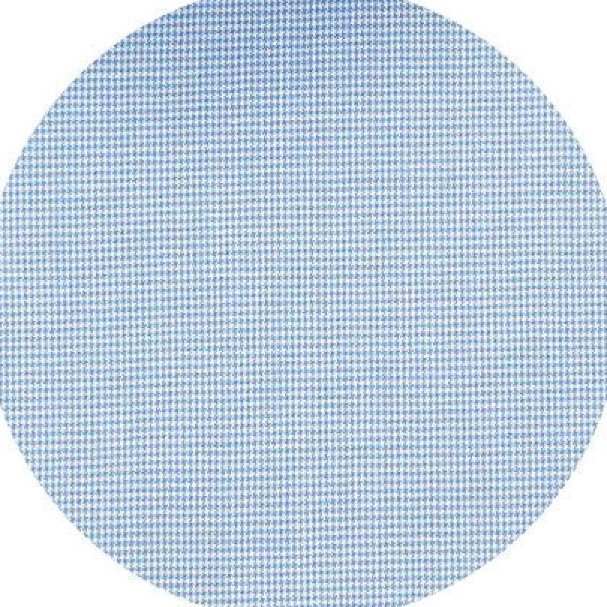 Blue Cotton Micro Check Slim Fit Winchester Formal Shirt - Double Cuff