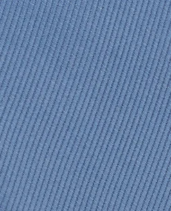 Blue Fine Twill Silk Tie