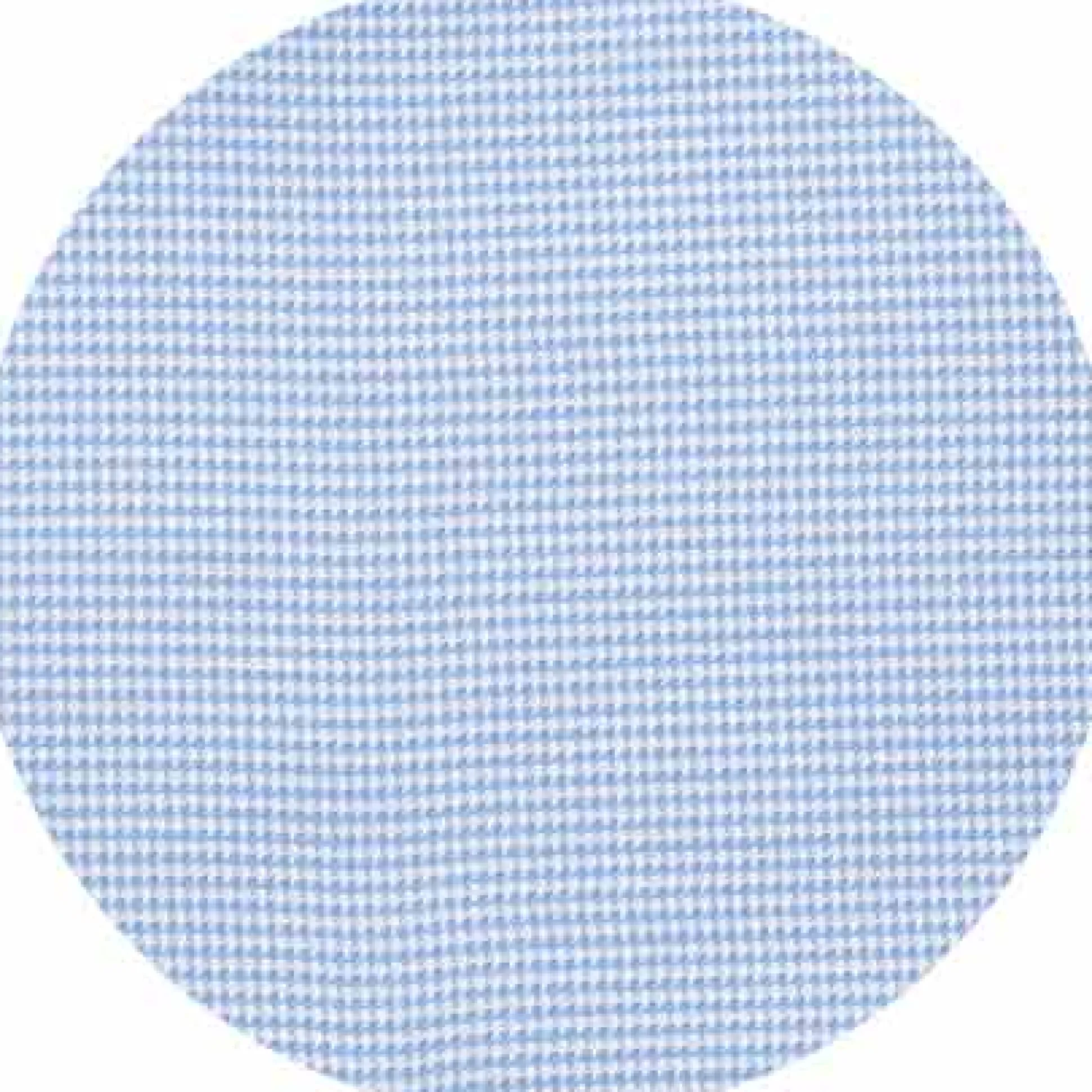 Blue Textured Cotton Puppytooth Classic Fit Winchester Formal Shirt - Double Cuff