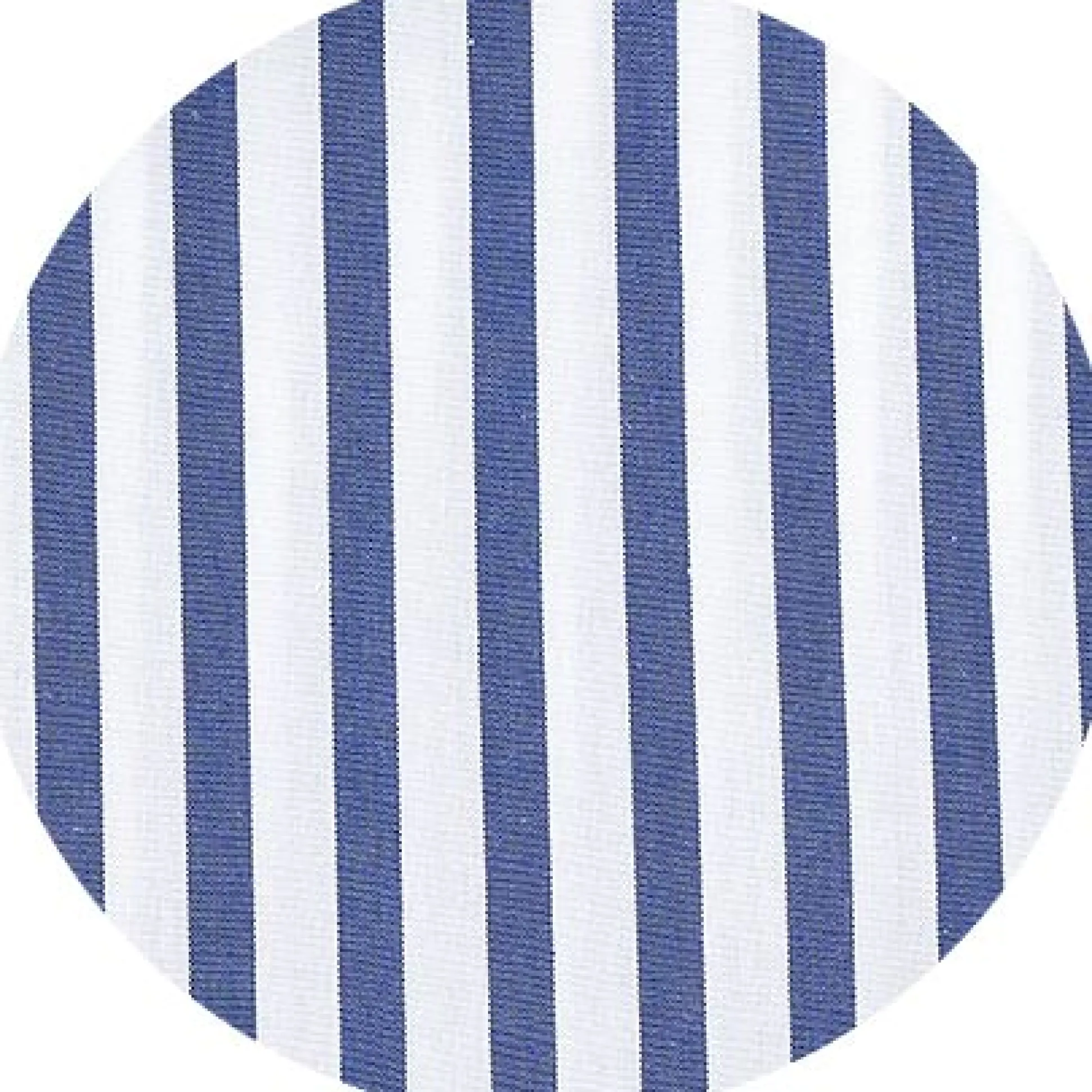 Blue White Cotton Striped Classic Fit Winchester Formal Shirt - Double Cuff