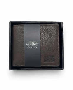 Brown Leather Billfold Wallet
