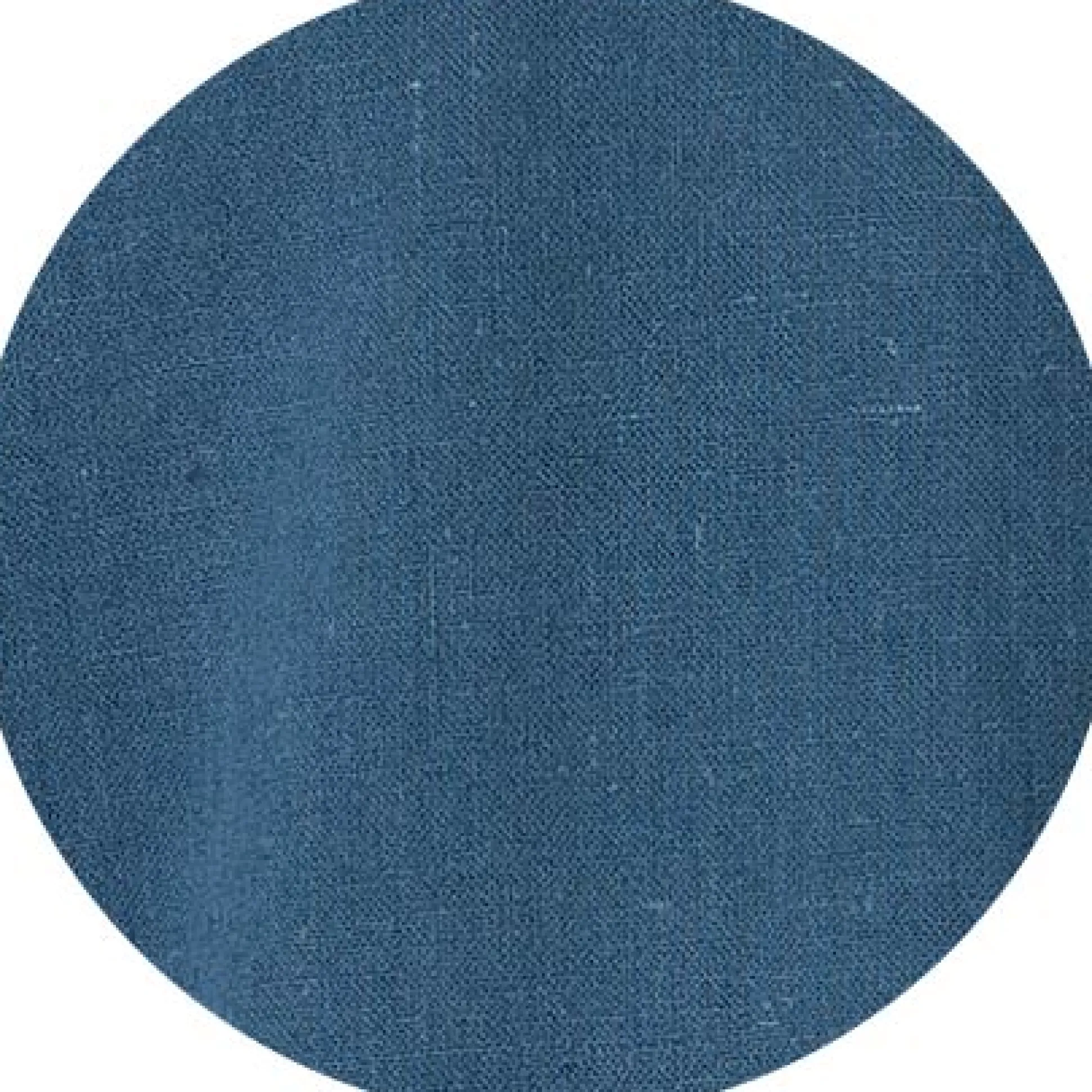 Dark Blue Linen Cotton Classic Fit Button-Down Short Sleeve Casual Shirt