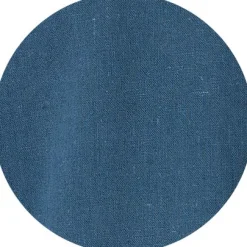 Dark Blue Linen Cotton Classic Fit Button-Down Casual Shirt