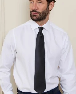 Dark Brown Silk Tie