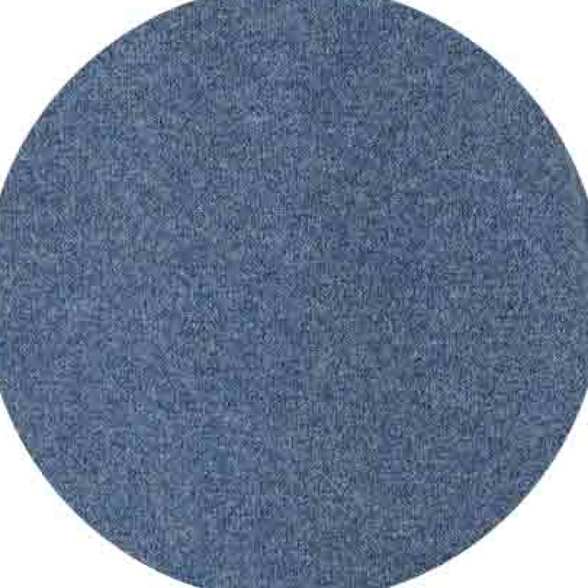 Denim Blue Merino Wool Cashmere Crew Neck Jumper