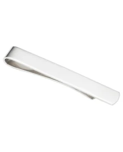 Engravable Sterling Silver Tie Clip