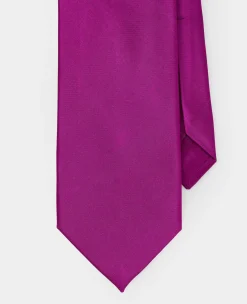 Fuchsia Seven Fold Silk Tie