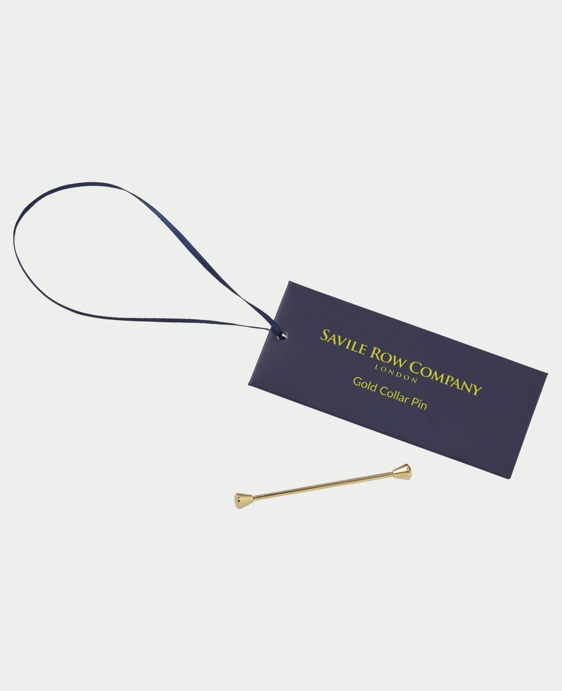 Gold-Tone Collar Pin