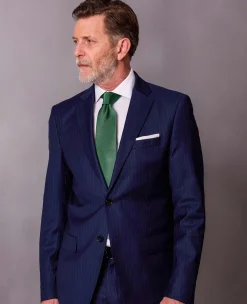 Green Silk Tie