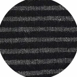 Grey Black Stripe Cotton Rich Three Pack Socks