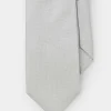 Ivory Herringbone Seven Fold Silk Tie