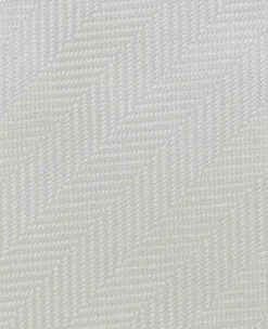 Ivory Herringbone Seven Fold Silk Tie