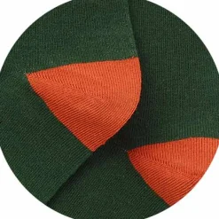 Khaki Cotton Blend Pack of Three Socks