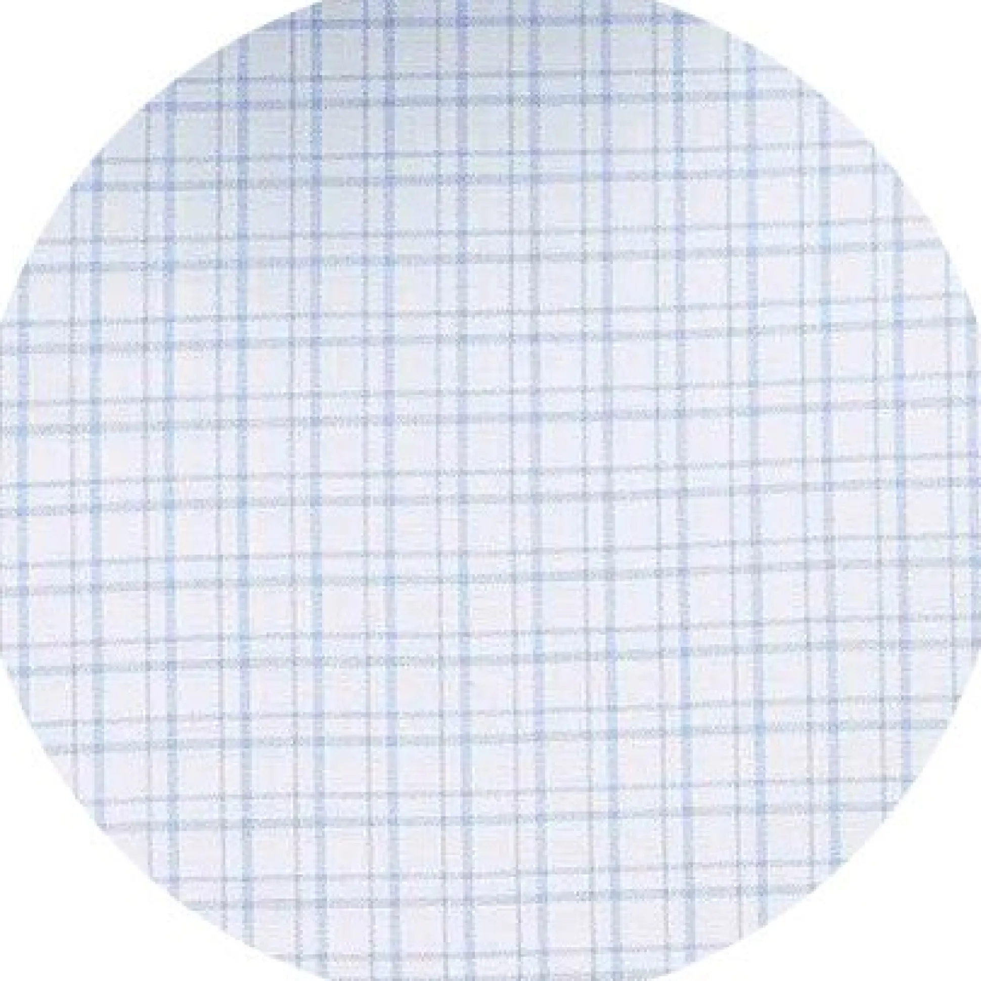 Light Blue Cotton Check Classic Fit Short Sleeve Formal Shirt
