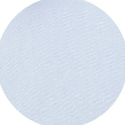 Light Blue Slim Fit Contrast Collar Shirt - Double Cuff