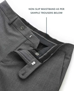 Light Blue Wool-Blend Tailored Suit