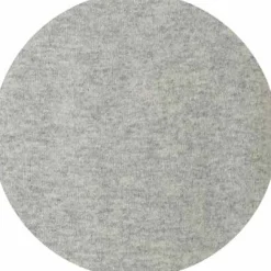Light Grey Merino Wool Cashmere Crew Neck Jumper
