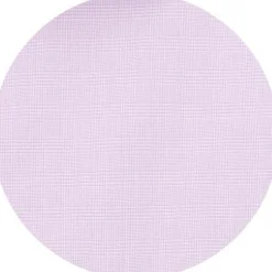 Lilac Cotton Fine Check Classic Fit Winchester Formal Shirt - Double Cuff