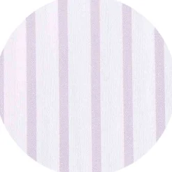 Lilac Cotton Stripe Classic Fit Formal Shirt - Single Cuff