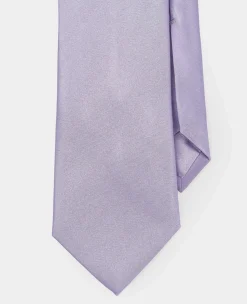 Lilac Seven Fold Silk Tie