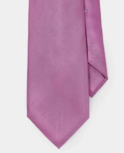 Magenta Seven Fold Silk Tie