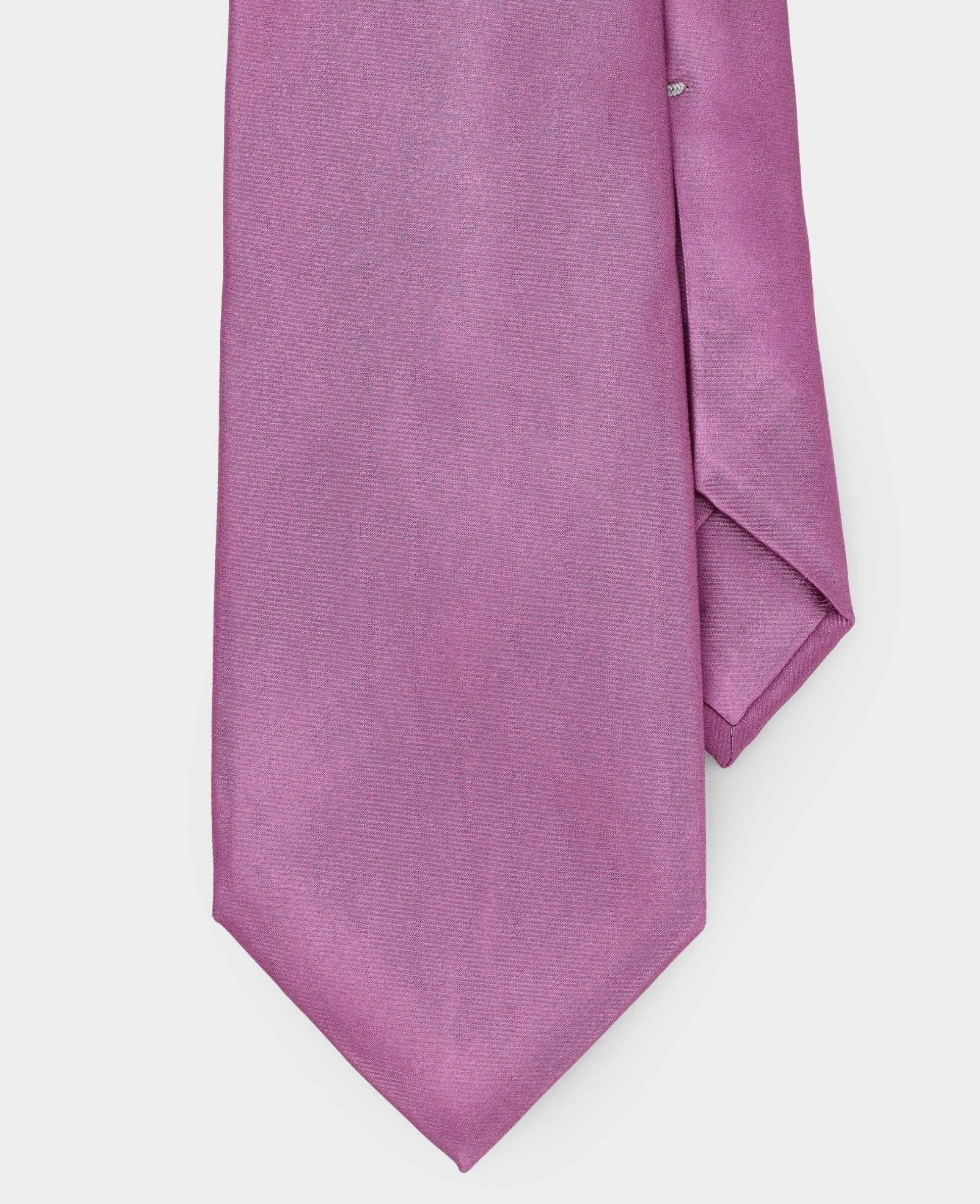 Magenta Seven Fold Silk Tie