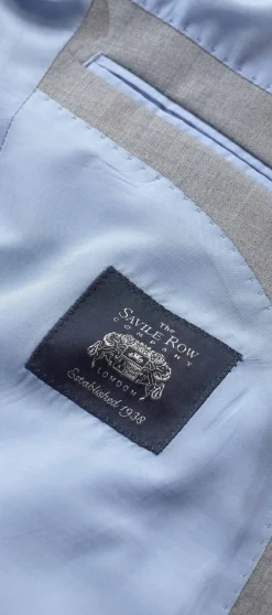Mid-Grey Wool-Blend Tailored Suit