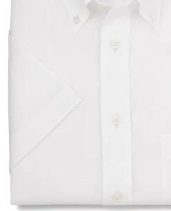 Monty White Linen Made-To-Measure Shirt