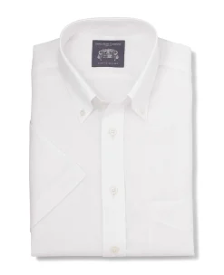 Monty White Linen Made-To-Measure Shirt