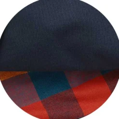 Multicoloured Cotton Checked Lounge Pants & Long Sleeve T-Shirt Pyjama Set