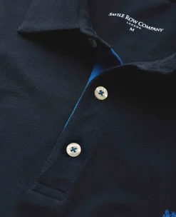 Navy Classic Fit Short Sleeve Polo Shirt
