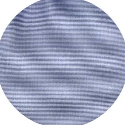 Navy Cotton Micro Dobby Slim Fit Smart-Casual Shirt - Single Cuff