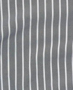 Navy Cotton Striped Lounge Shorts