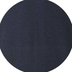 Navy Merino Wool Knitted Polo Shirt