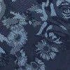 Navy Rose Silk Tie