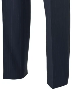 Navy Stripe Tailored Suit Trousers