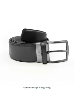 Navy Suede Belt