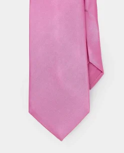 Pink Seven Fold Silk Tie