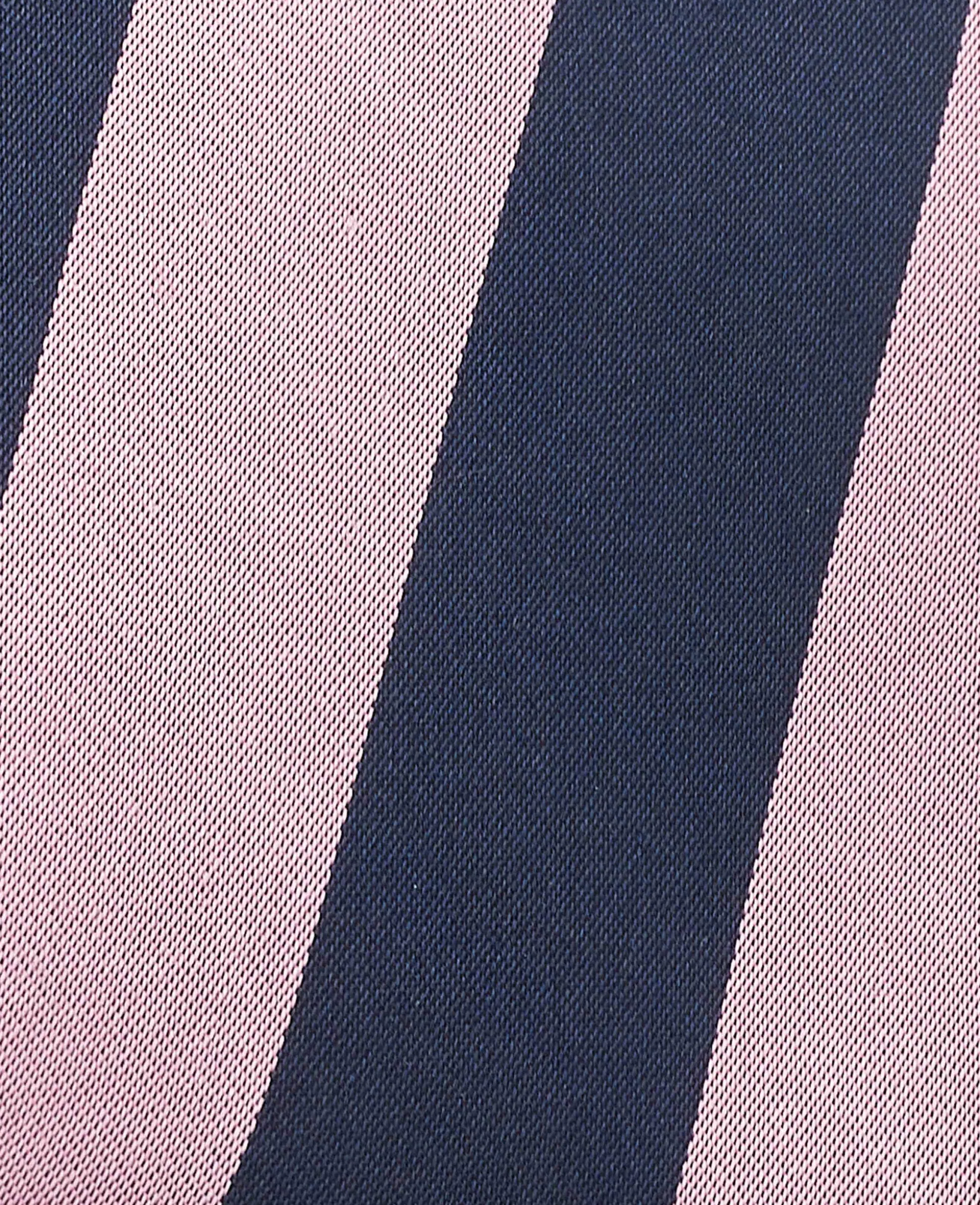 Pink Stripe Silk Tie