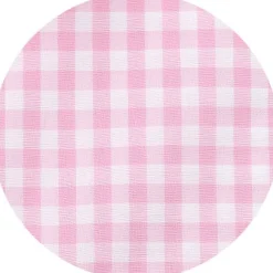 Pink White Cotton Gingham Check Classic Fit Formal Shirt - Single Cuff