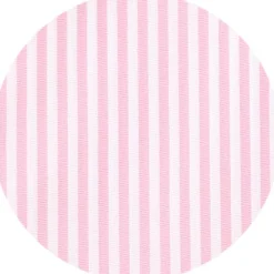 Pink White Cotton Striped Slim Fit Winchester Formal Shirt - Double Cuff